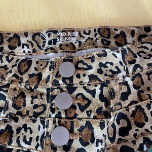 - Leopard pants
